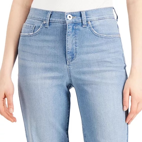 Style & Co. High Rise Straight Leg Jeans 6 - Picture 3 of 16